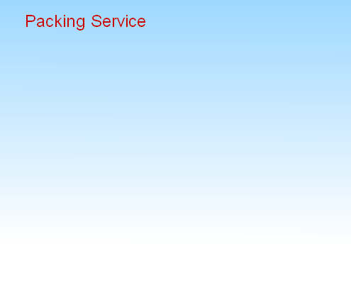 Packing Service